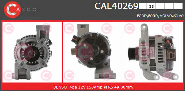 Casco CAL40269GS Alternator CAL40269GS