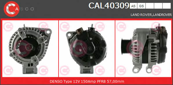 Casco CAL40309AS Alternator CAL40309AS