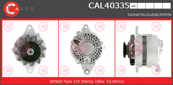 Casco CAL40335AS Alternator CAL40335AS