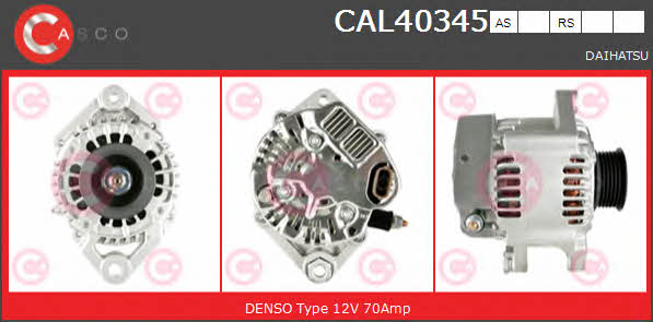 Casco CAL40345RS Alternator CAL40345RS