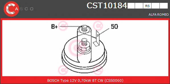 Casco CST10184RS Starter CST10184RS