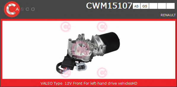 Casco CWM15107AS Wipe motor CWM15107AS