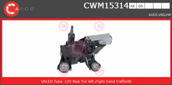 Casco CWM15314AS Wipe motor CWM15314AS
