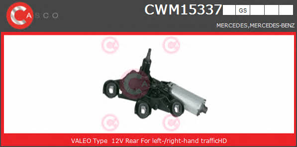 Casco CWM15337GS Wipe motor CWM15337GS