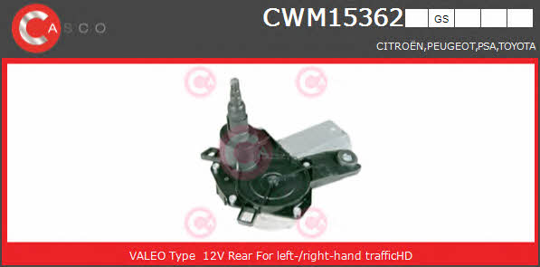 Casco CWM15362GS Wipe motor CWM15362GS