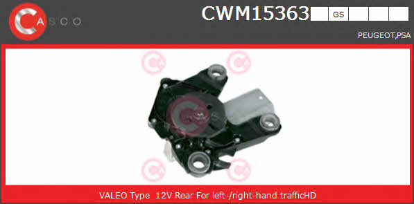 Casco CWM15363GS Wipe motor CWM15363GS
