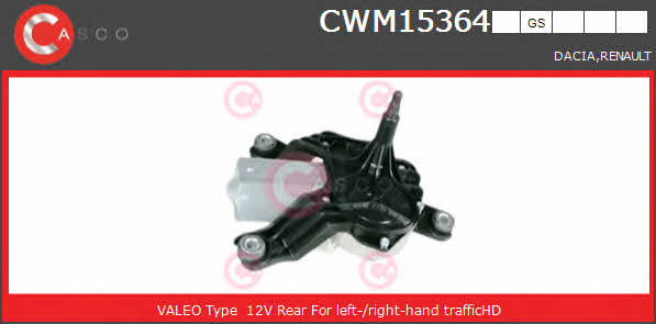 Casco CWM15364GS Wipe motor CWM15364GS