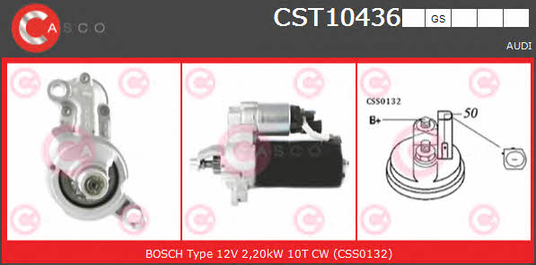 Casco CST10436GS Starter CST10436GS