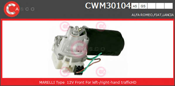 Casco CWM30104AS Wipe motor CWM30104AS