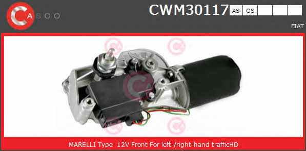 Casco CWM30117AS Wipe motor CWM30117AS