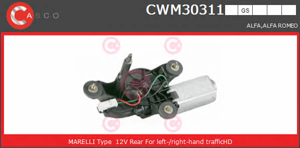 Casco CWM30311GS Wipe motor CWM30311GS