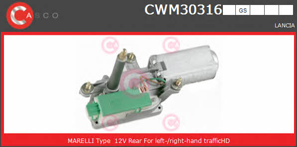Casco CWM30316GS Wipe motor CWM30316GS