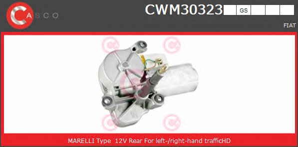 Casco CWM30323GS Wipe motor CWM30323GS