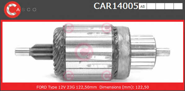 CAR14005AS Casco Armature, starter