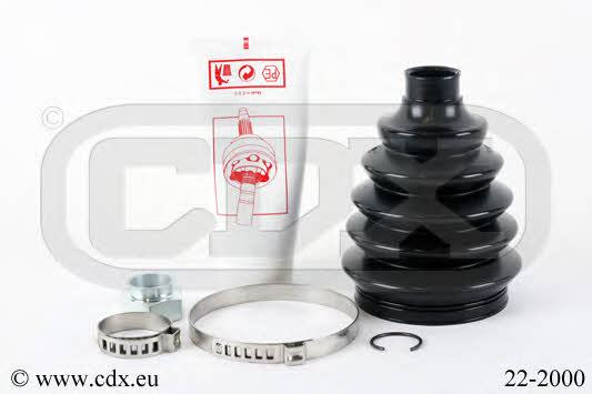 CDX 22-2000 Bellow, driveshaft 222000