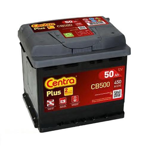 Centra CB500 Battery Centra Plus 12V 50AH 450A(EN) R+ CB500