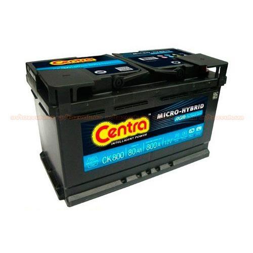 Centra CK800 Battery Centra Start-Stop 12V 80AH 800A(EN) R+ CK800