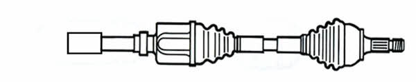 Cevam 5524 Drive shaft 5524