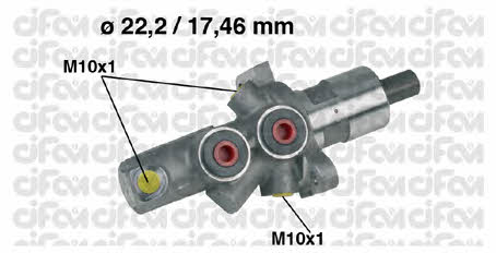 Cifam 202-175 Brake Master Cylinder 202175