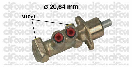 Cifam 202-480 Brake Master Cylinder 202480