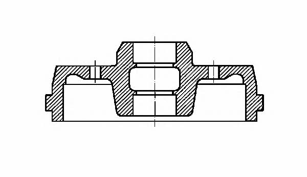 Cifam 700-131 Brake drum 700131