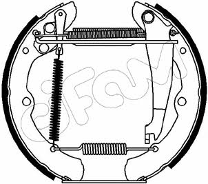 Cifam 151-099 Brake shoe set 151099