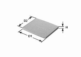 Clean filters NC2075CA Activated Carbon Cabin Filter NC2075CA