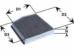 Clean filters NC2129CA Activated Carbon Cabin Filter NC2129CA