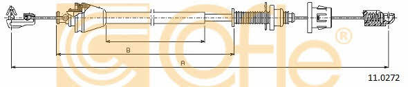 Accelerator Cable Cofle 11.0272