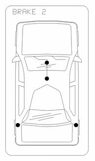 Handbrake cable Cofle 1171.7