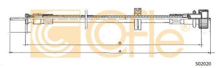 S02020 Cofle Cable speedmeter