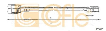 Cofle S03063 Cable speedmeter S03063