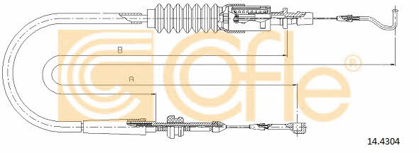 144304 Cofle Accelerator Cable