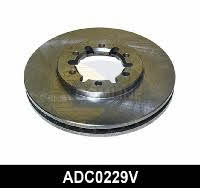 Comline ADC0229V Front brake disc ventilated ADC0229V