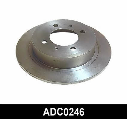 Comline ADC0246 Rear brake disc, non-ventilated ADC0246