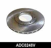 Comline ADC0248V Front brake disc ventilated ADC0248V