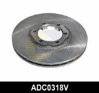 Comline ADC0318V Front brake disc ventilated ADC0318V