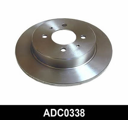Comline ADC0338 Rear brake disc, non-ventilated ADC0338