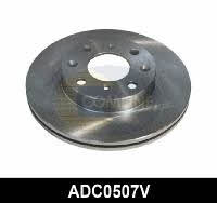 Comline ADC0507V Front brake disc ventilated ADC0507V