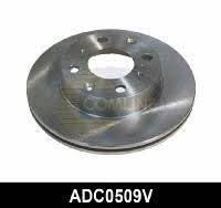 Comline ADC0509V Front brake disc ventilated ADC0509V