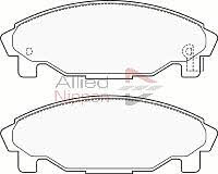 Comline ADB3457 Brake Pad Set, disc brake ADB3457