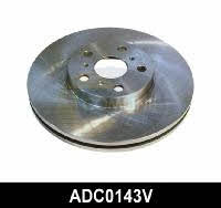 Comline ADC0143V Front brake disc ventilated ADC0143V
