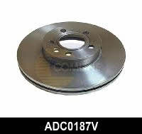Comline ADC0187V Front brake disc ventilated ADC0187V