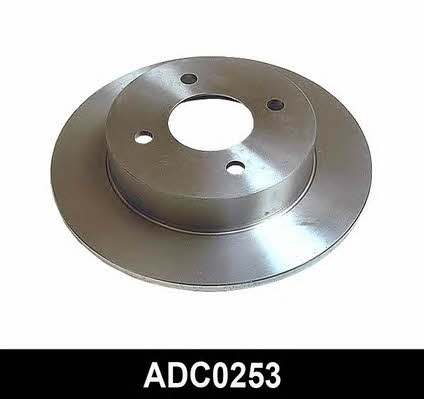 Comline ADC0253 Rear brake disc, non-ventilated ADC0253