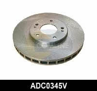 Comline ADC0345V Front brake disc ventilated ADC0345V