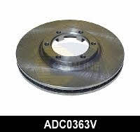 Comline ADC0363V Front brake disc ventilated ADC0363V