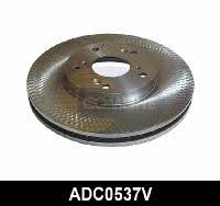 Comline ADC0537V Front brake disc ventilated ADC0537V