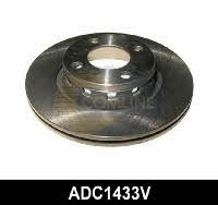 Comline ADC1433V Front brake disc ventilated ADC1433V