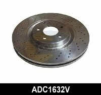 Comline ADC1632V Front brake disc ventilated ADC1632V