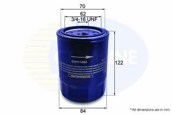 Comline CHY11002 Oil Filter CHY11002